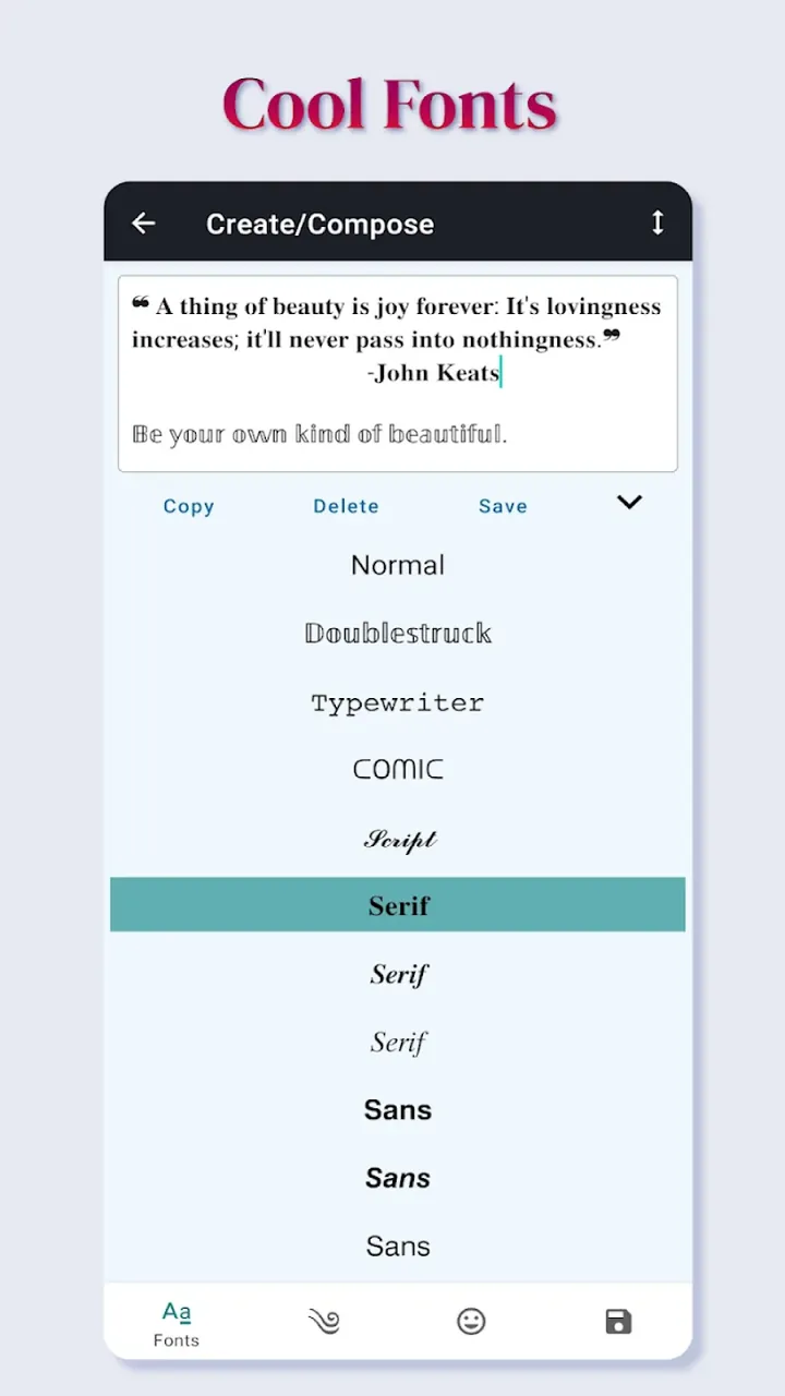 Fonts - Fancy Fonts Art screenshot 3