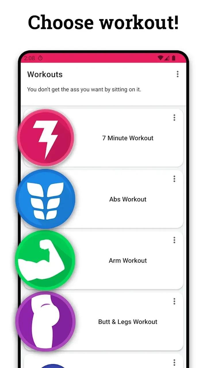 At Home Workouts (Fitness Challenge) screenshot 3