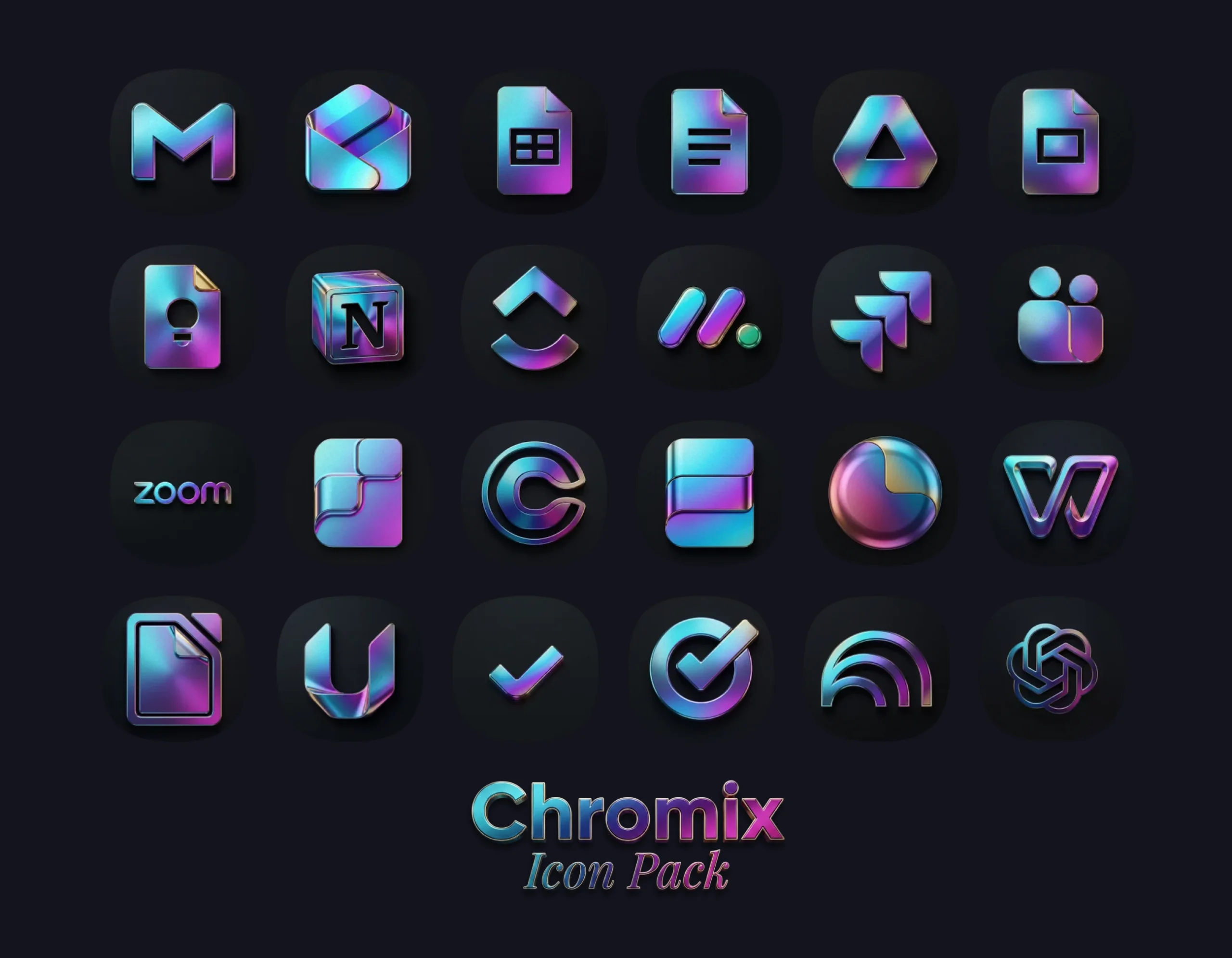 ChromiX Icon Pack screenshot 1