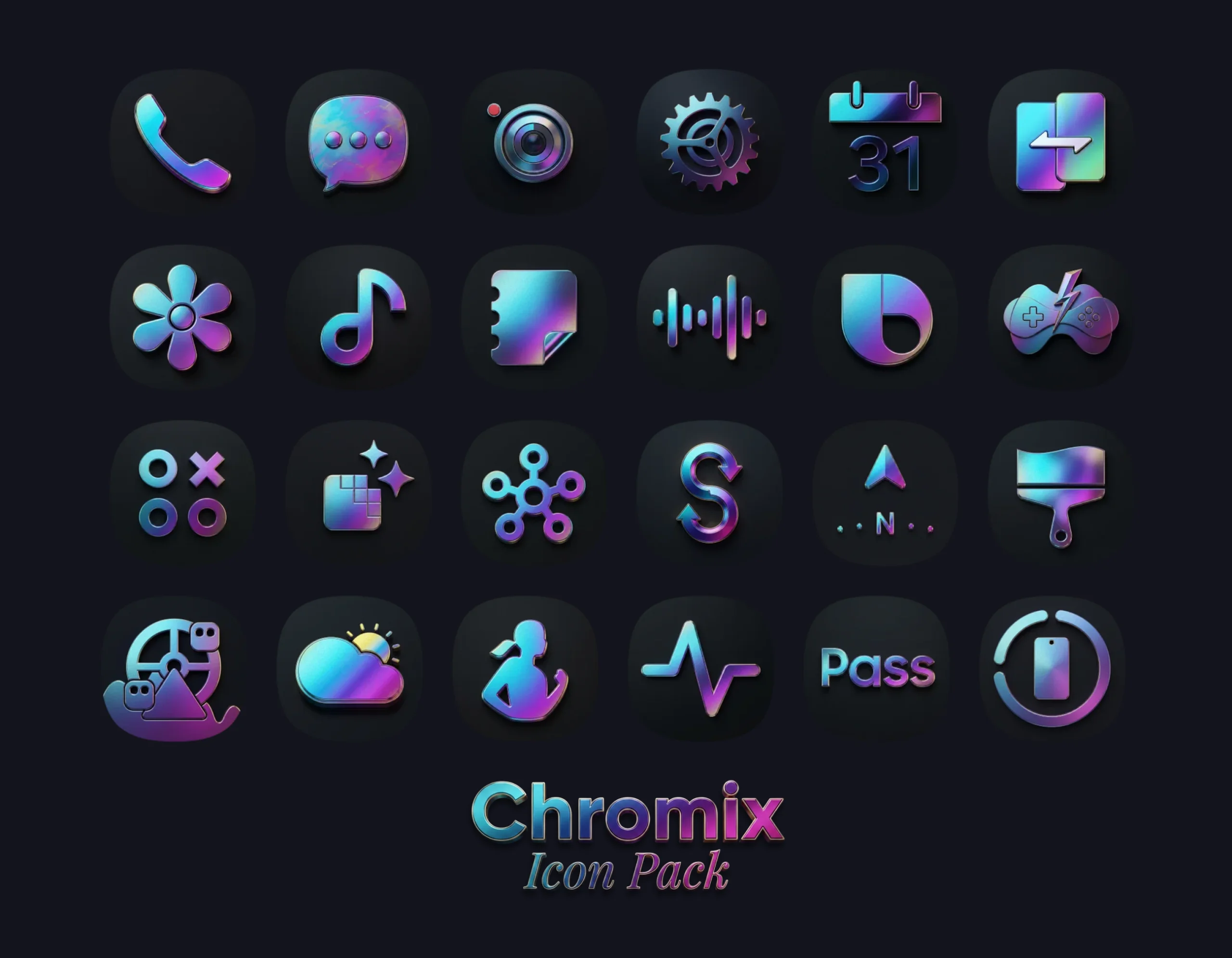 ChromiX Icon Pack screenshot 2