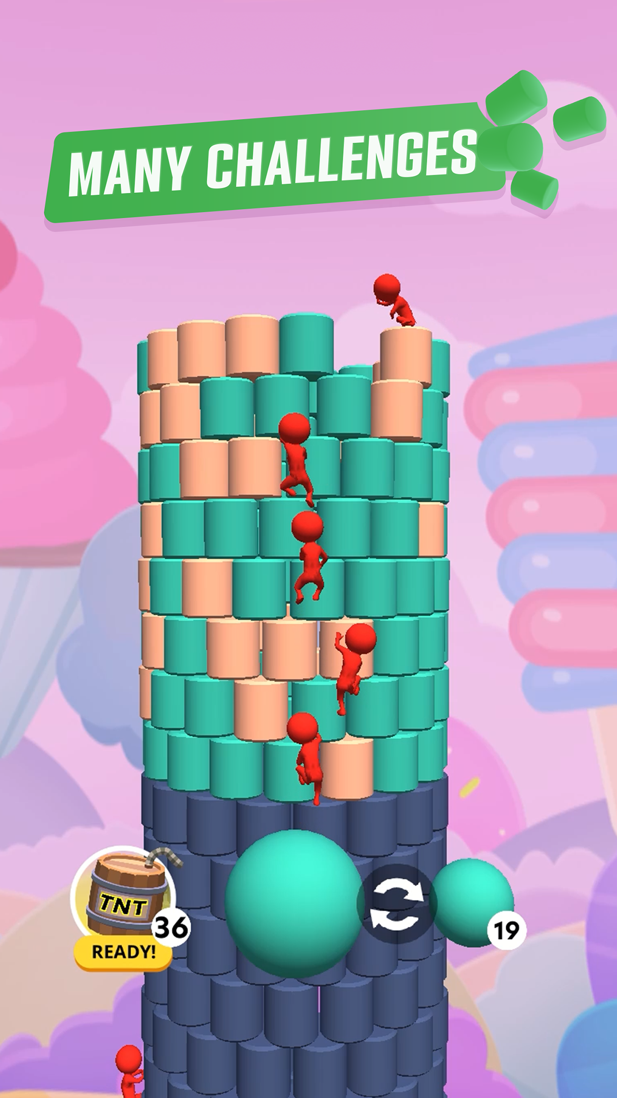 Pillar Smash - Throw Ball screenshot 3