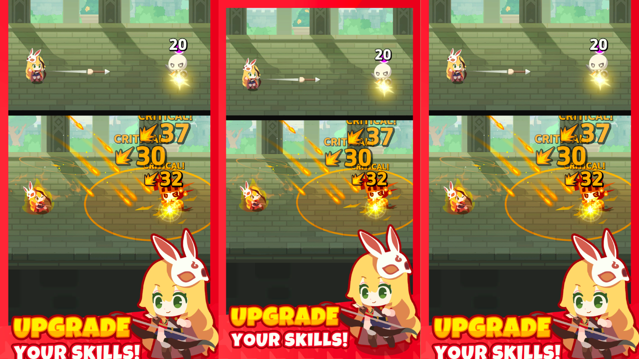 ToTheTop! Swipe RPG screenshot 1