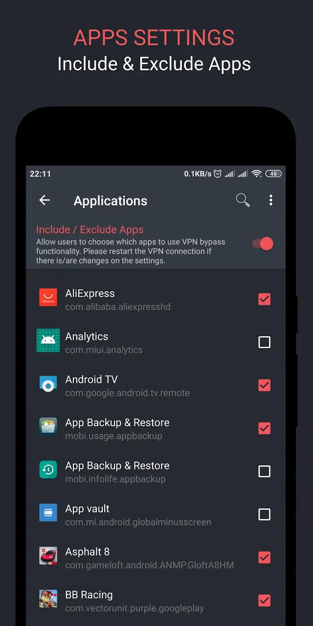 EUT VPN screenshot 6