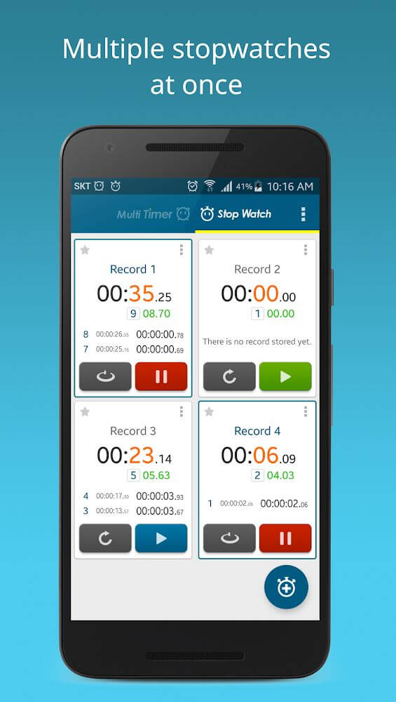 Multi Timer StopWatch screenshot 7