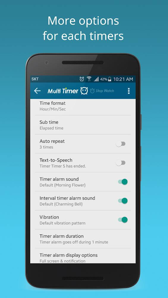 Multi Timer StopWatch screenshot 5