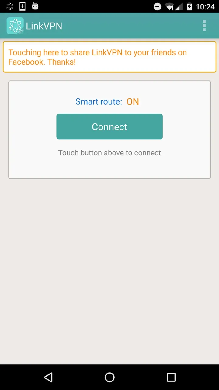 LinkVPN screenshot 2
