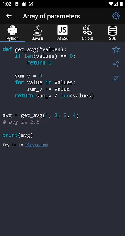 Code Recipes screenshot 3