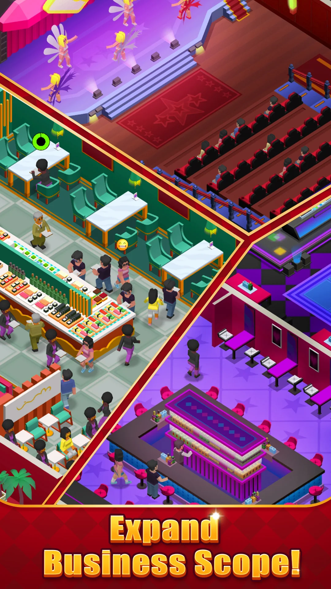 Idle Vegas Resort - Tycoon screenshot 4