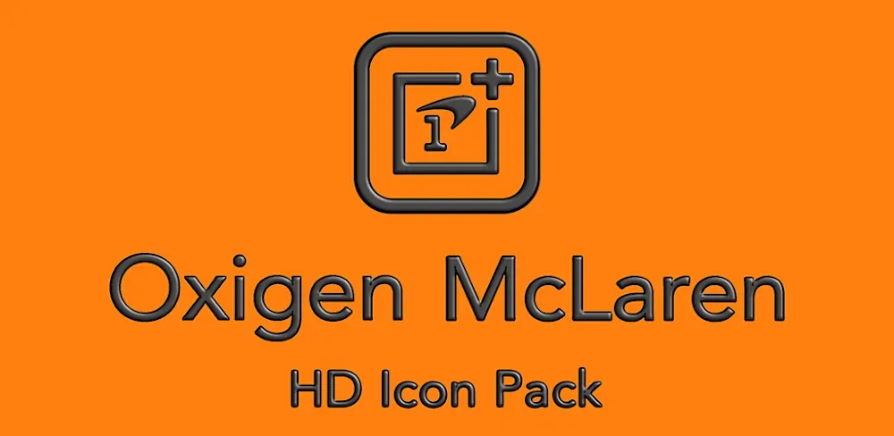 Oxigen McLaren - Icon Pack screenshot 1