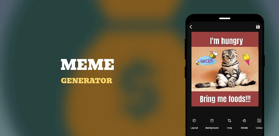 MEME Maker: MEME Creator screenshot 1