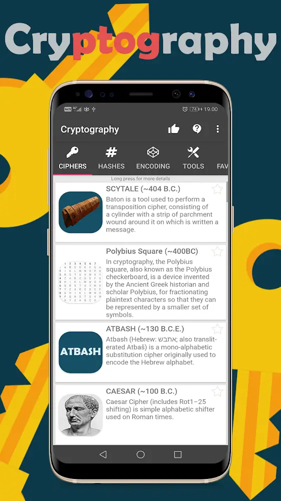 Cryptography screenshot 3