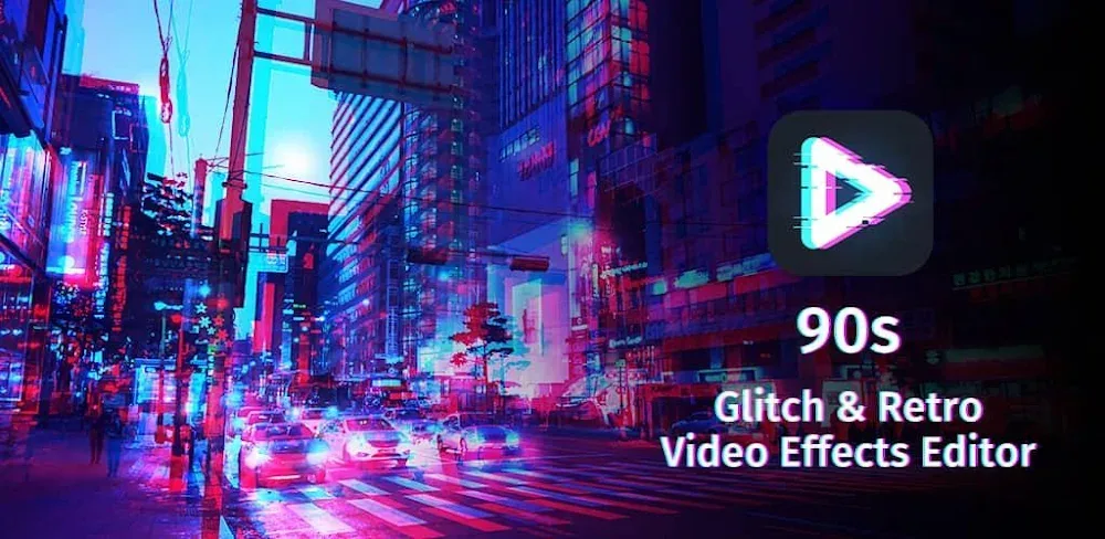 90s - Glitch VHS Video Effects screenshot 1
