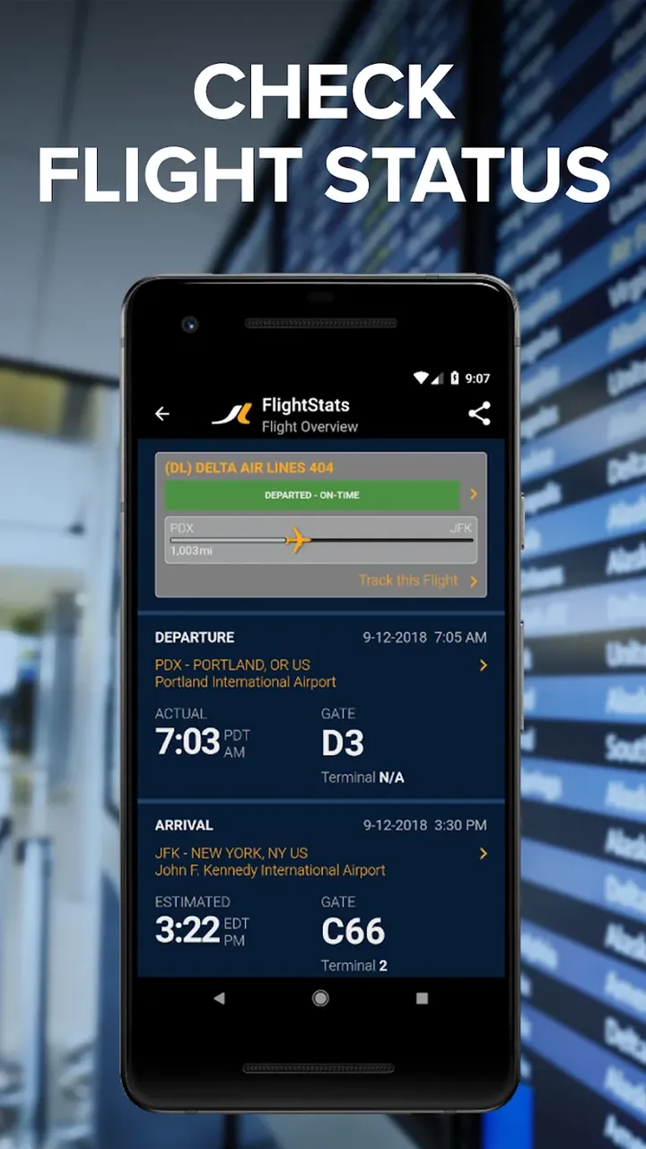 FlightStats screenshot 2