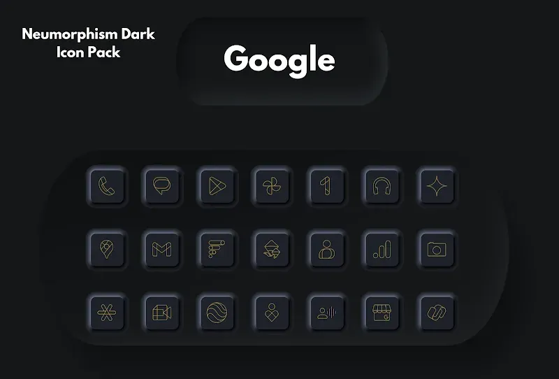 Screenshot 4: [Image of Neumorphism Icon Pack]