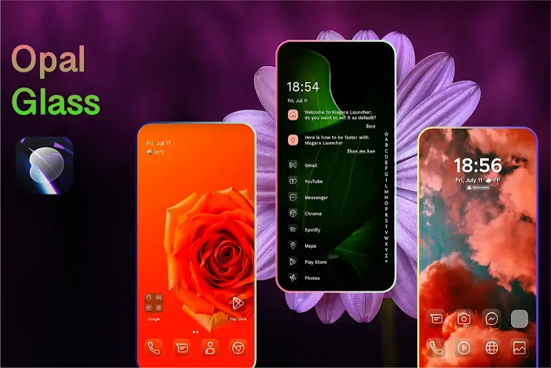 Opal Glass Icon - Pro Pack screenshot 2