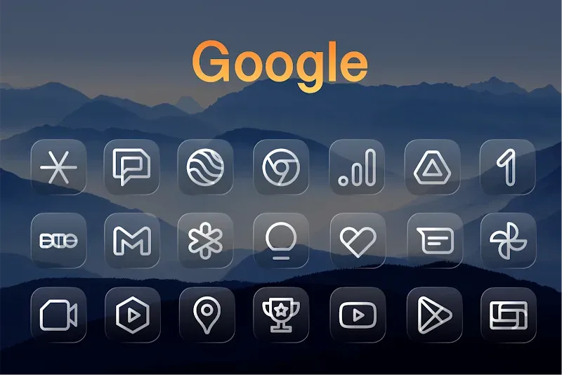 Opal Glass Icon - Pro Pack screenshot 5