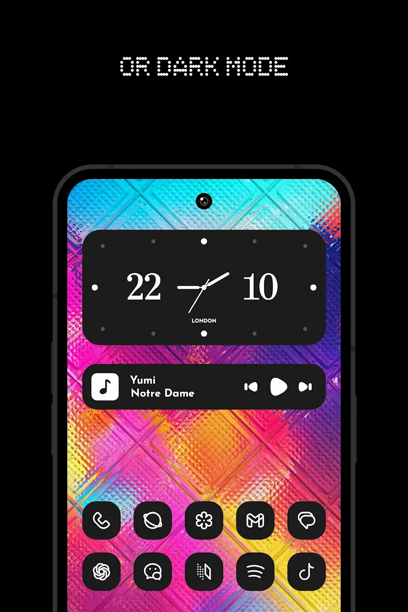 Nothing Line: Adaptive icons screenshot 5