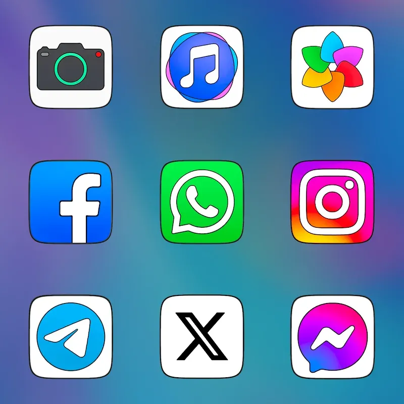 Emui Carbon - Icon Pack screenshot 4