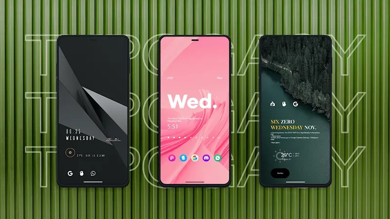 Typogacy KWGT screenshot 5