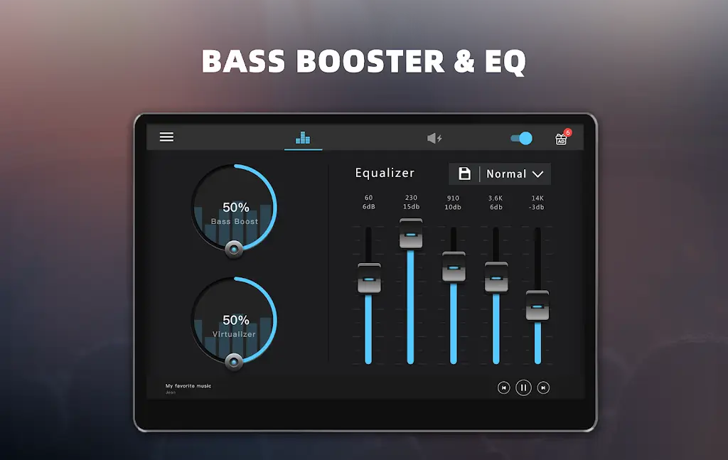 Bass Booster & Equalizer PRO screenshot 4