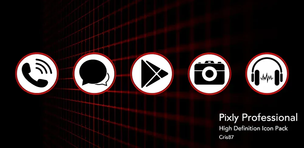 Pixly Professional - Icon Pack screenshot 1