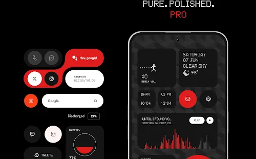 ThinkPro KWGT screenshot 4