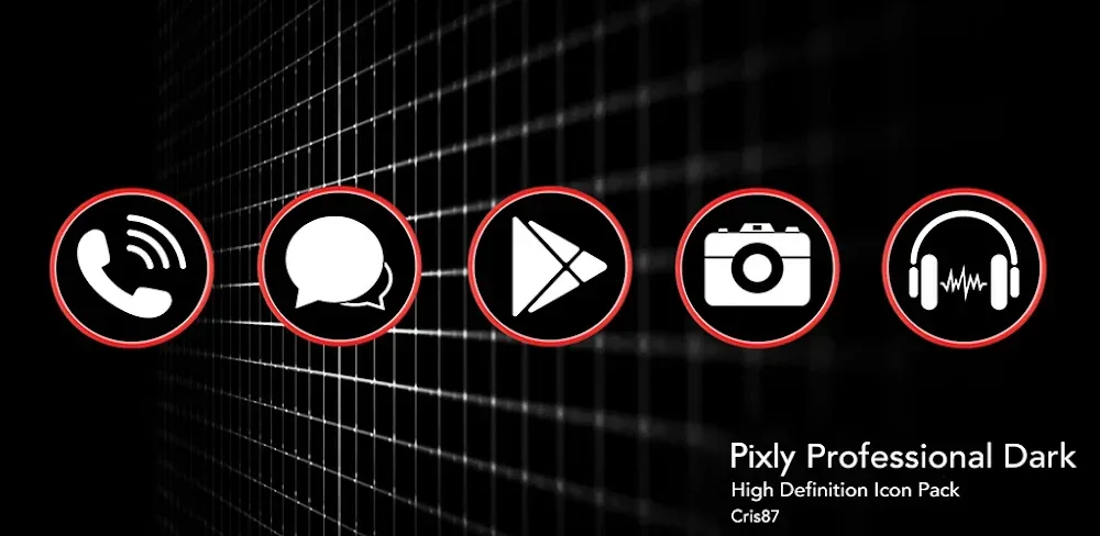 Pixly Professional Dark screenshot 1