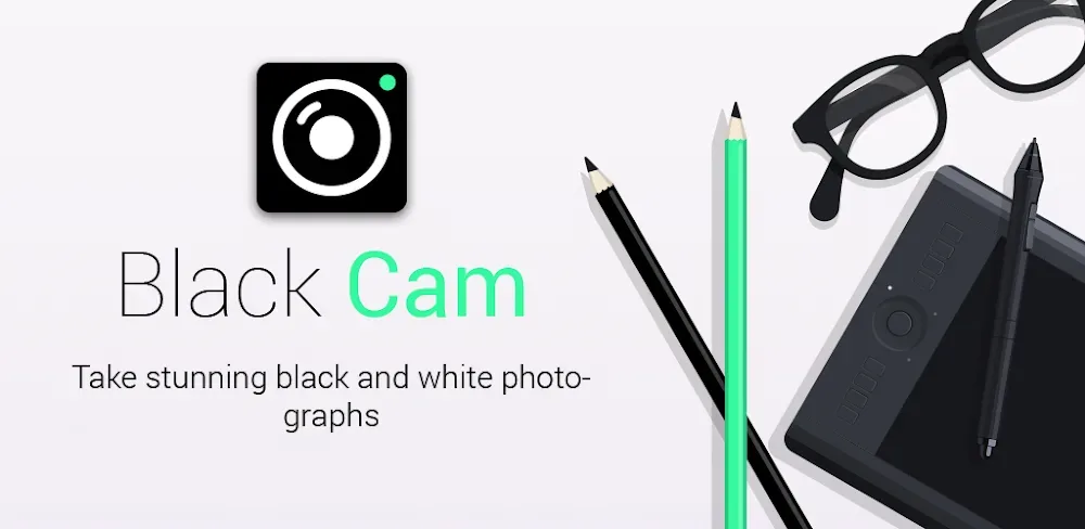 BlackCam Pro - B&W Camera screenshot 1