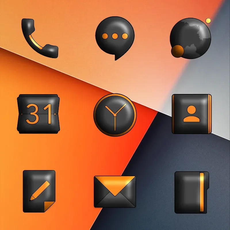 Oxigen McLaren 3D - Icon Pack screenshot 3