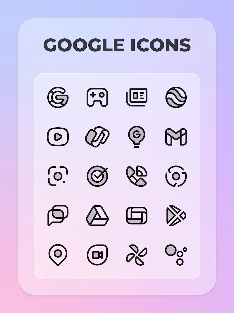 PHANTOM BLACK: Two Tone Icons screenshot 2
