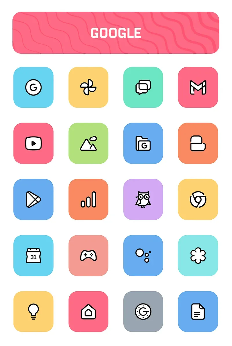 Crayon Adaptive IconPack screenshot 5
