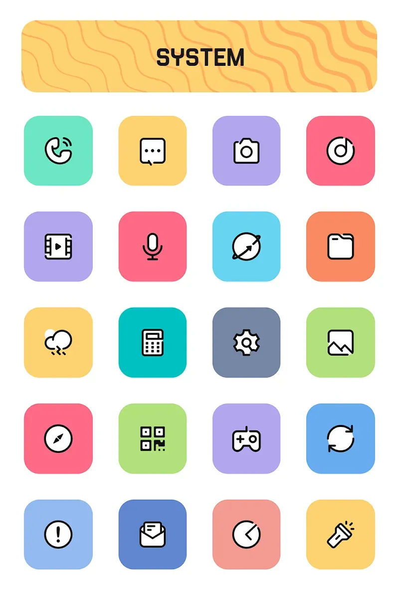 Crayon Adaptive IconPack screenshot 3