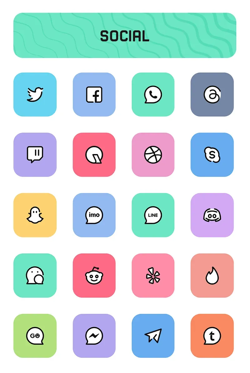 Crayon Adaptive IconPack screenshot 4