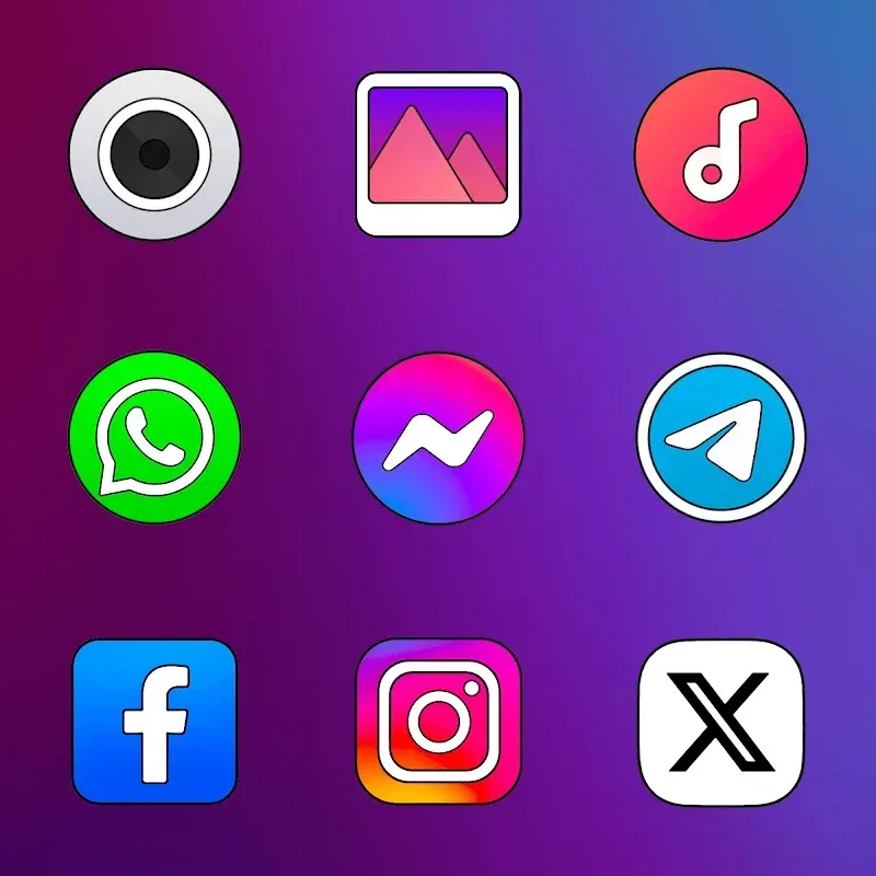 Color OS – Icon Pack screenshot 4
