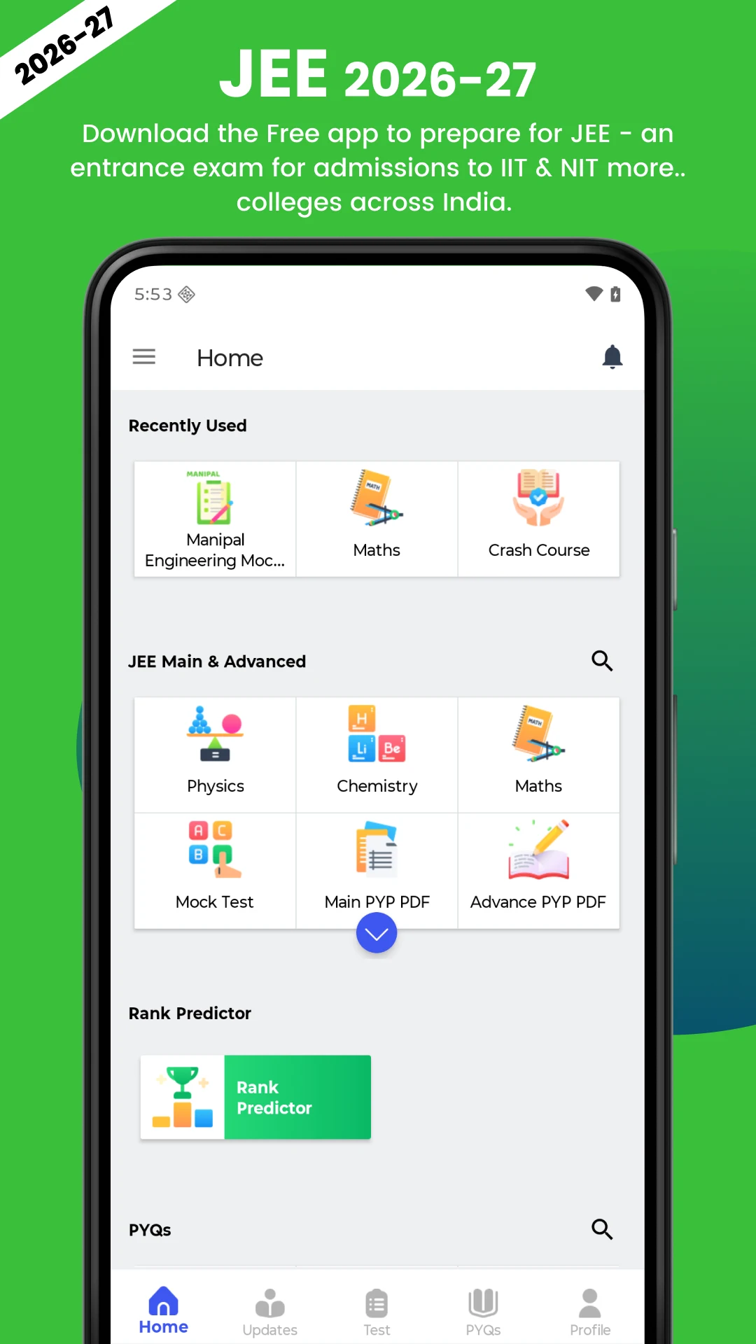 JEE Mains & JEE Advance 2026 screenshot 5