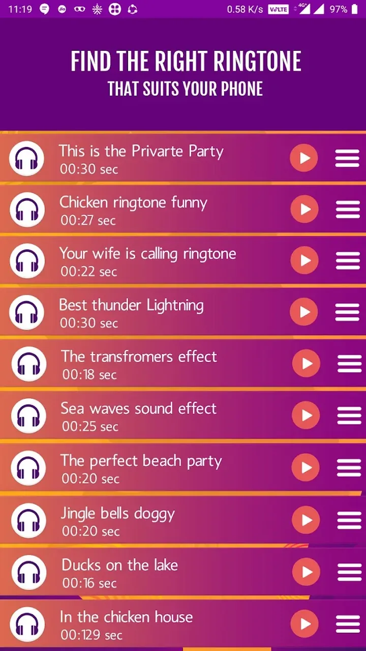 Ringtones: Tunes & Wallpapers screenshot 4