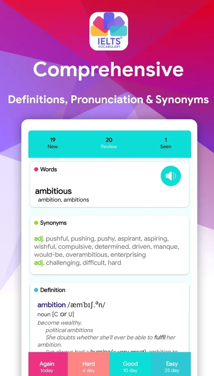 IELTS Vocabulary Flashcards screenshot 6