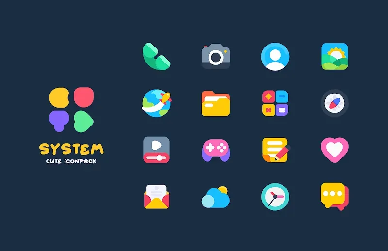 CUTE Iconpack screenshot 2