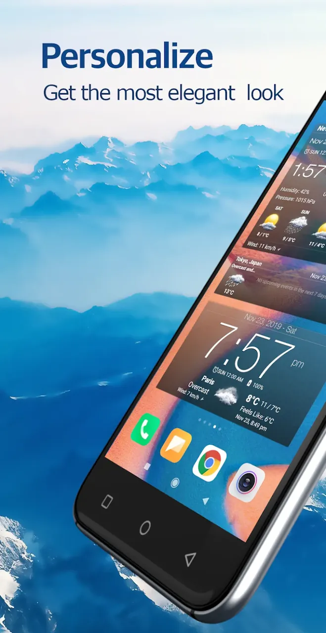 Weather Advanced for Android screenshot 2