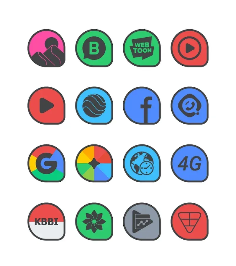 Drop Dark - Icon Pack screenshot 6
