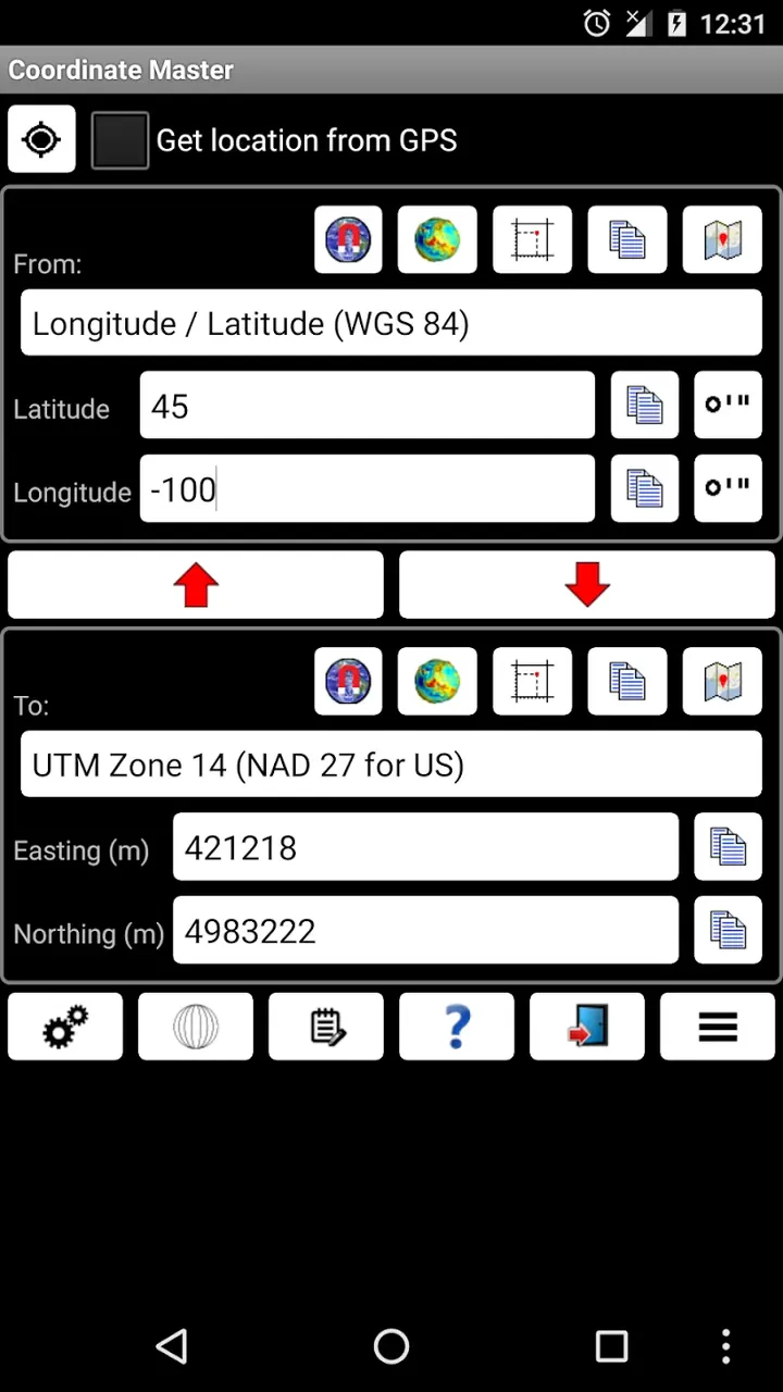 Coordinate Master screenshot 2