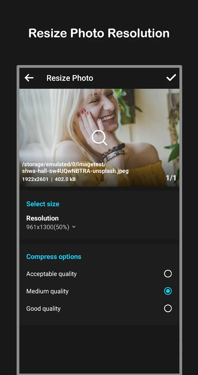 Photo and Picture Resizer screenshot 6