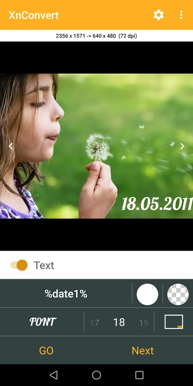 XnConvert - Photo Resize screenshot 5