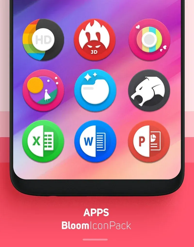 Bloom Icon Pack screenshot 6