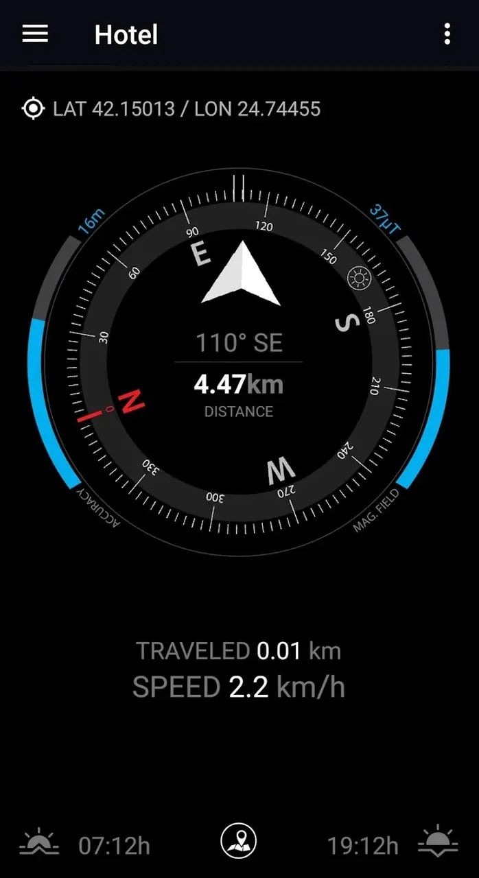 GPS Compass Navigator screenshot 2
