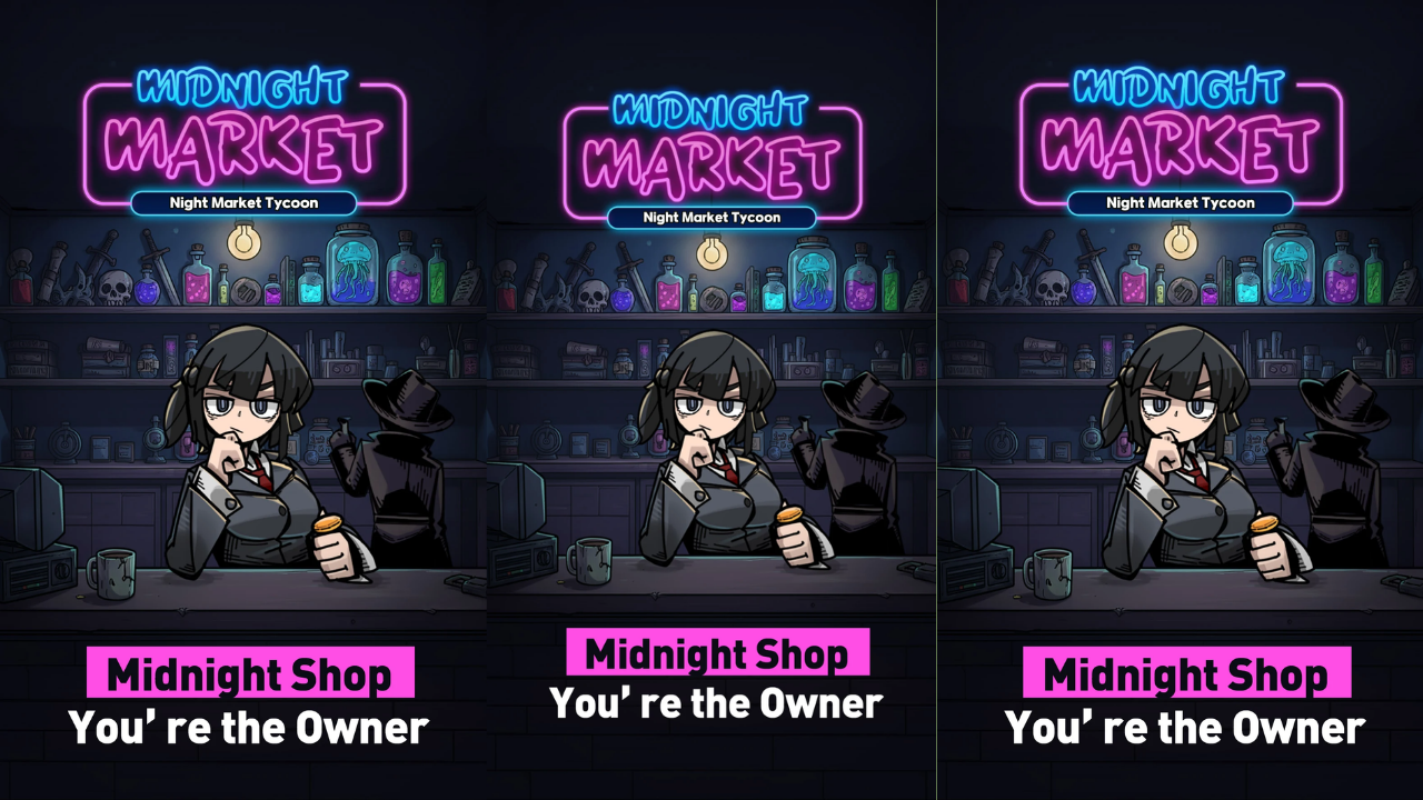 Midnight Market : Tycoon screenshot 1