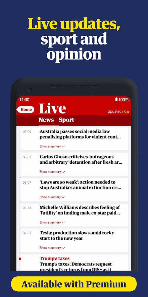 The Guardian screenshot 4