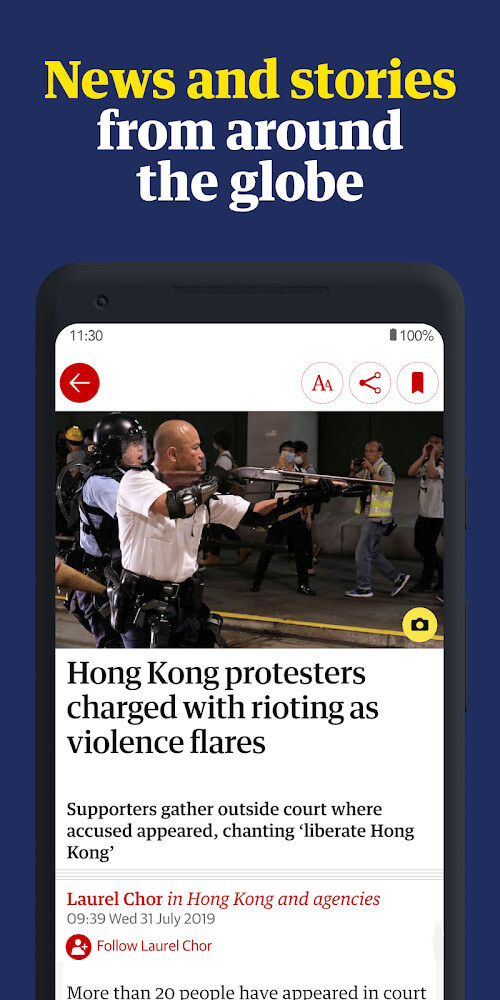 The Guardian screenshot 3