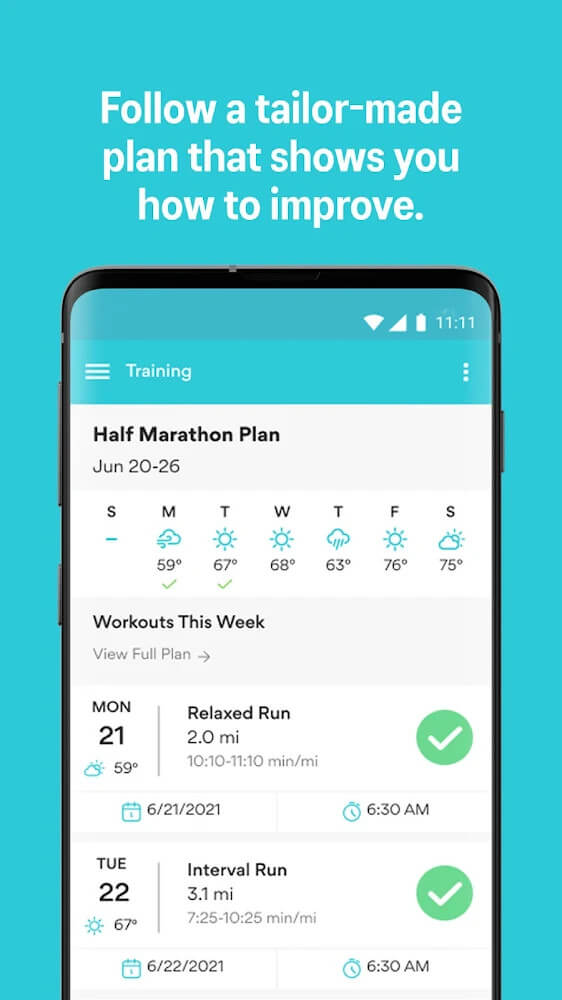 Runkeeper screenshot 6