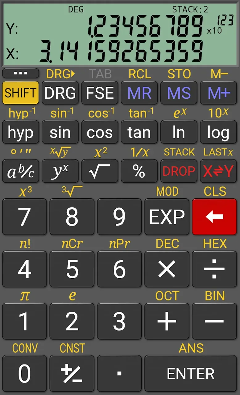 RealCalc screenshot 3